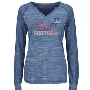 New York Giants Shirt Women Majestic NWT